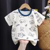 Children's Pure Cotton Short-Sleeved T-Shirt: Summer Style for Girls & Boys