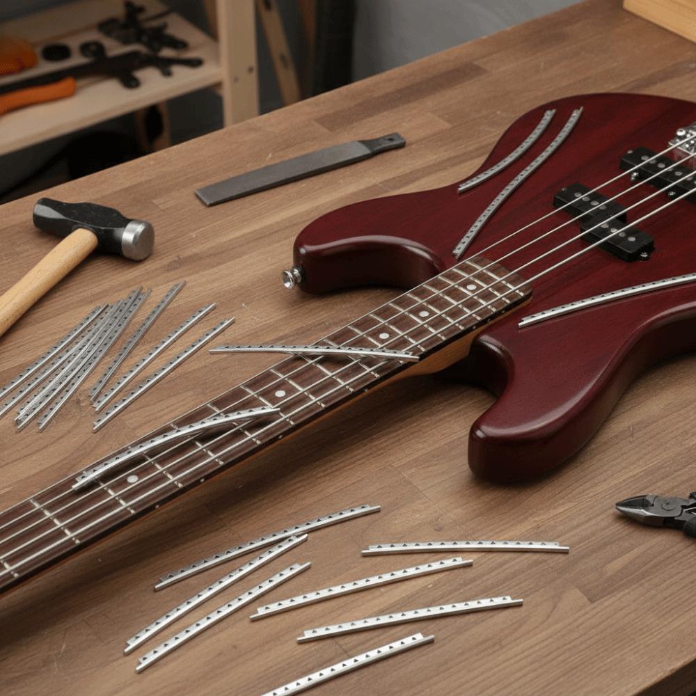 Guitar strings Guitar Frets Nickel Fretwire Set Set Fingerboard Frets Bass Accessories