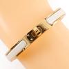 Mini Click Kelly Bangle/claim Plated Gold/enamel 26.9g Women Used