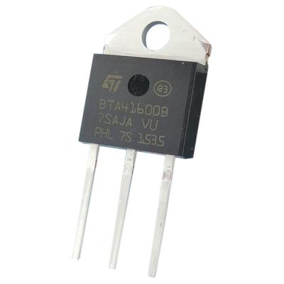 5pcs New BTA41-600B BTA41-600 BTA41 / 600 Triac 600V 40A TOP-3 ST Three Poles