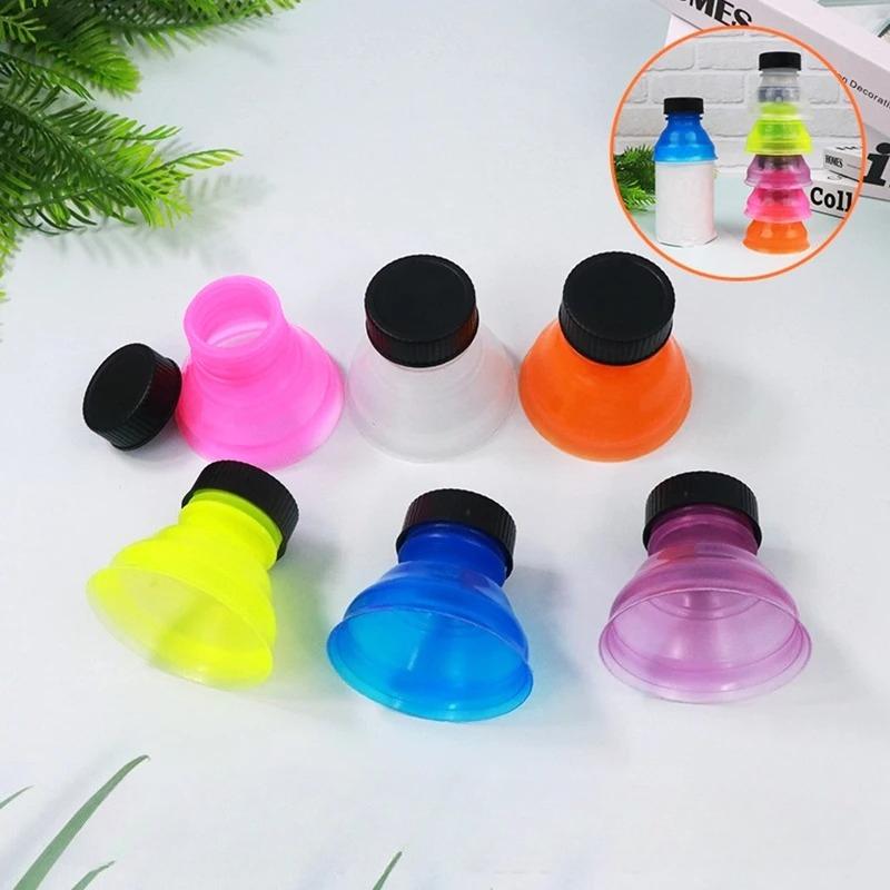 6Pcs Reusable Plastic Beer Water Dispenser Lid Protector Caps Cover Bottle Top Soda Saver Can Cap Fashion Accessories