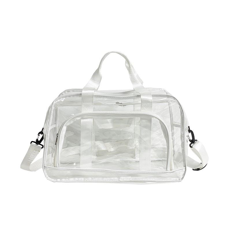 Large Capacity PVC Travel Bag - Wet/Dry Separation, Waterproof, Handheld & Crossbody Gym Bag