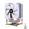 6-Copper Tube CPU Cooler, 9cm Single Tower, Silent PWM, Compatible with 1851, 1200, 115X, 1700 Intel Motherboards.