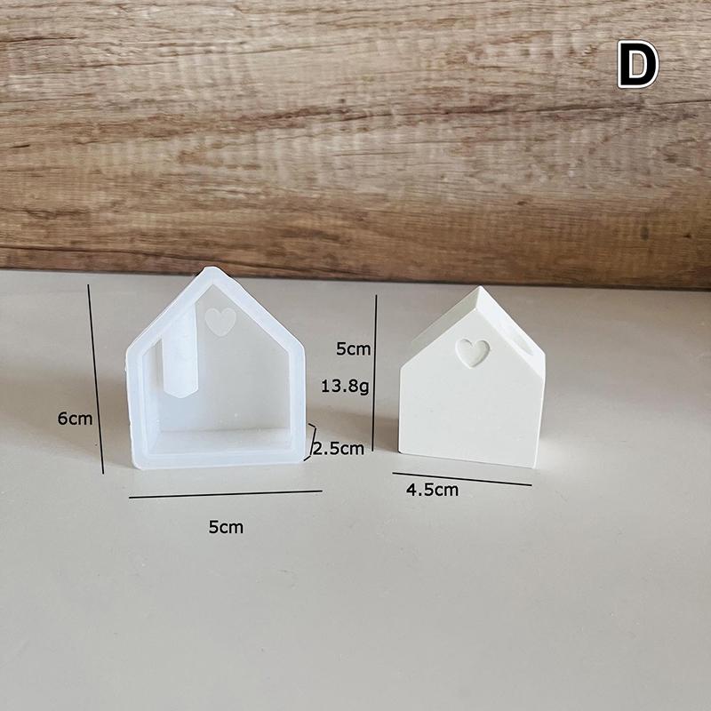 

Вставляя вазы Гипсовый орнамент Силиконовая форма Сделай сам Радужный дом В форме сердца Подсвечник для цветов и свечей Декоративная форма из смолы Поделки