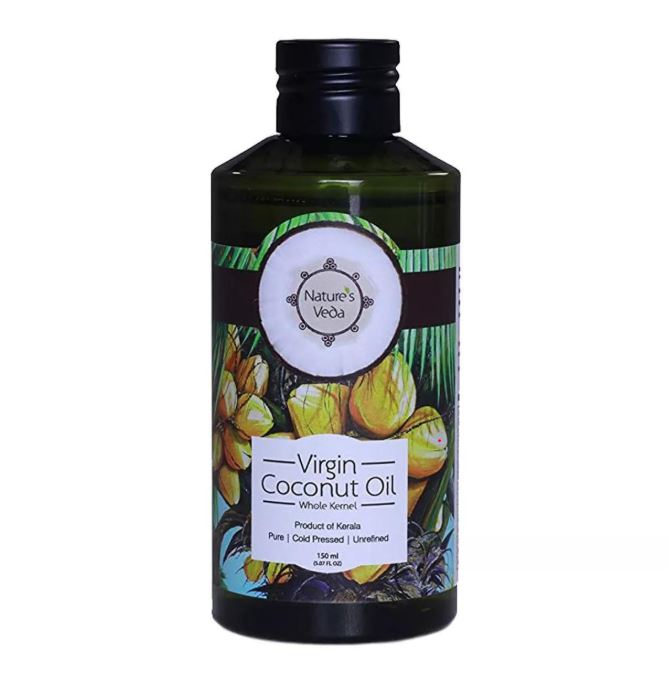 Cold Pressed Coconut Oil: for Body and Hair Care (200 Ml), Virgin Coconut Oil Cold Pressed Nature s Veda