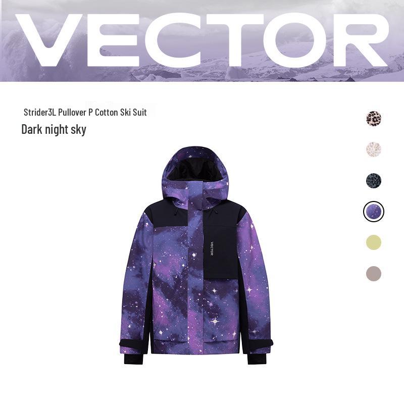 VECTOR KETUO 3L Waterproof Ski Suit for Men/Women: Breathable, Fully Taped, Warm Ski Jacket & Pants.
