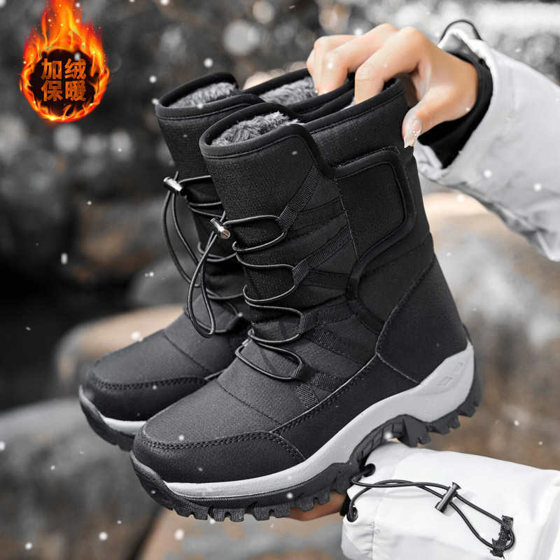 Fashion Hightops Thick Heel Boots For The Festival Vulcanize Shoes Women Woman's Sneakers Sports Functional Comfort Genuine Brand