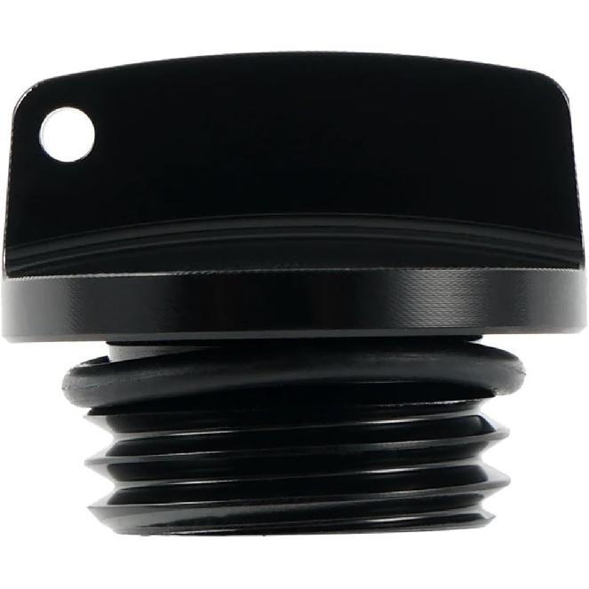 Motorcycles CNC Billet Oil Filler Cap Plug Compatible with Yamaha FZ07 MT07 YZF R1 XVS650 XVS1100 XVS1300 V-Star 650 1100 XV535 XV950 YFM600(Black)