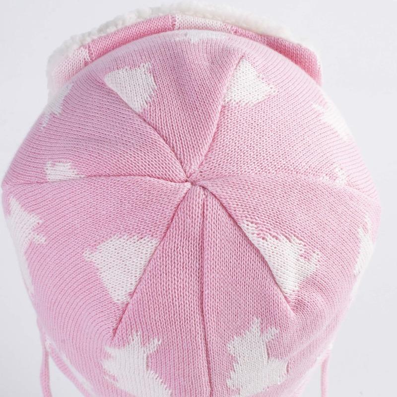 Gajaous Baby Boys Girls Winter Animals Earflap Beanie Hat Kids Infant Dinosaur Fox Pattern Fleece Lining Warm Hat