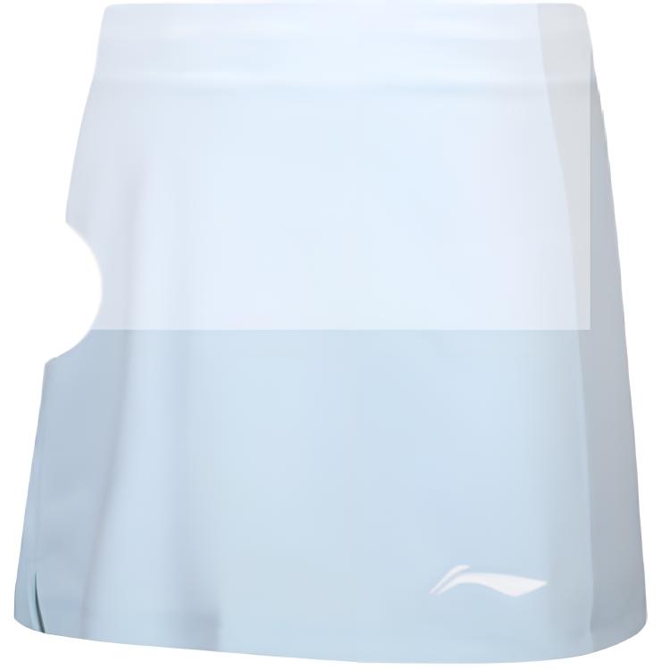 Li-Ning Letter Print Elastic Quick-Dry Sports Running Casual Shorts Women shorts Cloud-Porcelain-Blue ASKU218-5