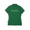 MALBON GOLF Bucket Point Polo Shirt Green (Woman)
