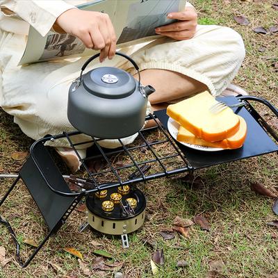 Outdoor IGT Folding Table Practical Length/Height Adjustment Table Camping Cooking Tea Tables Portable Picnic Table