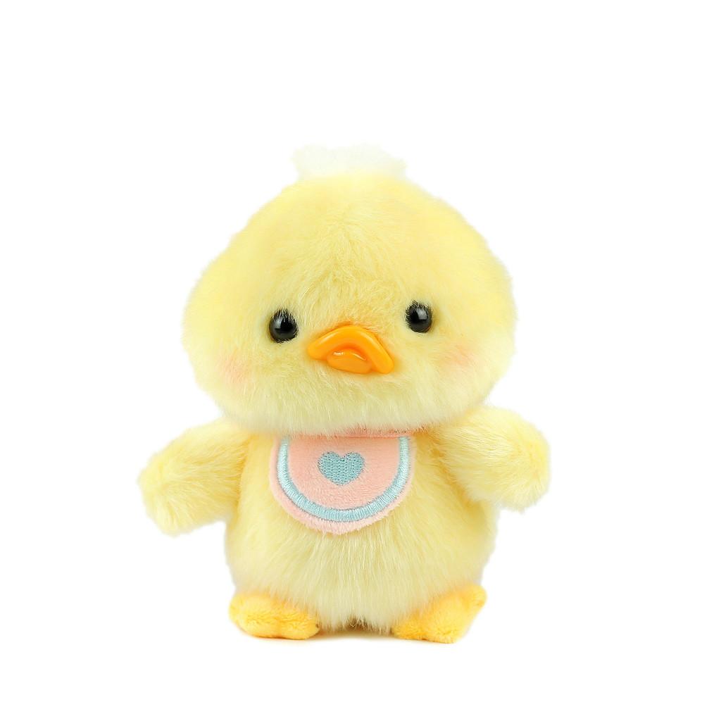 Plush Duck Keychain With Pp Cotton Filling For Gifts And Bag Decor