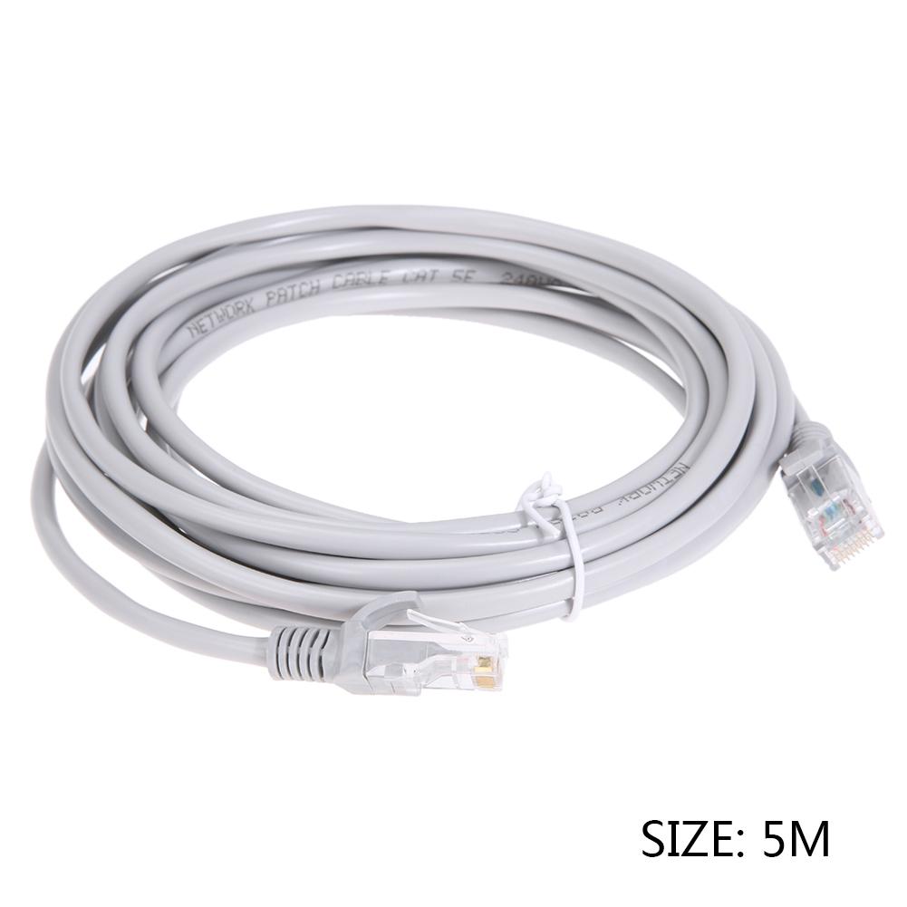 1-30m Router Computer Ethernet Cable High Speed LAN Cord with RJ-45 Connector Internet Network Patch Cord for PC Router Computer