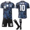 2025-26 World Cup Argentina Away Football Jersey 21 Dybala Jersey National Team No. 10 Messi Jersey