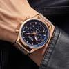Men'S Watch, Versatile Fashion Multifunctional Timing Sports Men'S Quartz Watch 2153