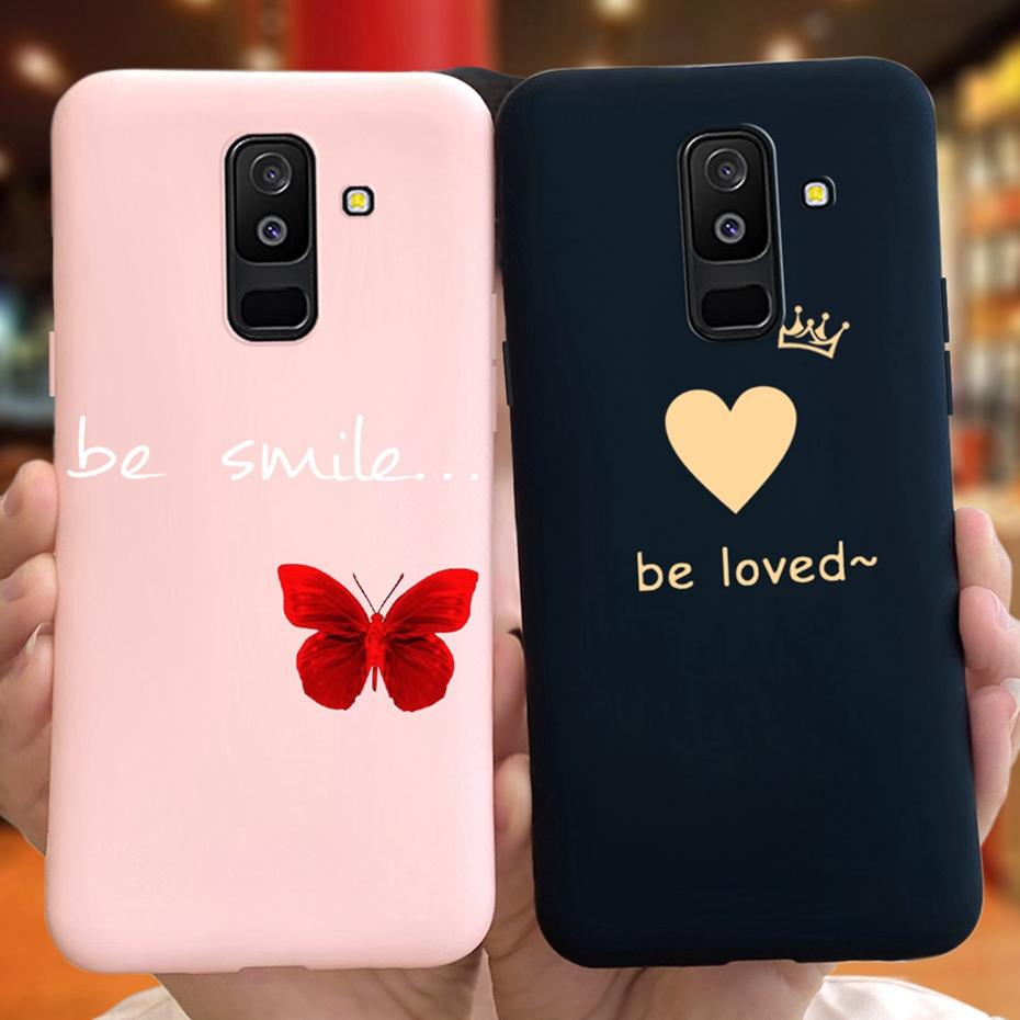Fashion Case For Samsung Galaxy A6 Plus 2018 Soft Silicon TPU Back Cover For Samsung A6 2018 A 6 A6+ A6plus Phone Cases