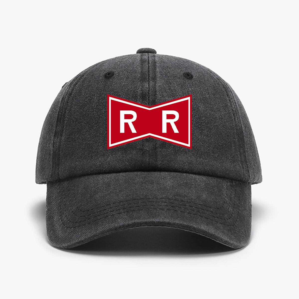 

1pc Printed Baseball Cap Unisex Retro Washed Distressed Sun Hat Outdoor Fashion Accessory Hat for Men & Women зелений