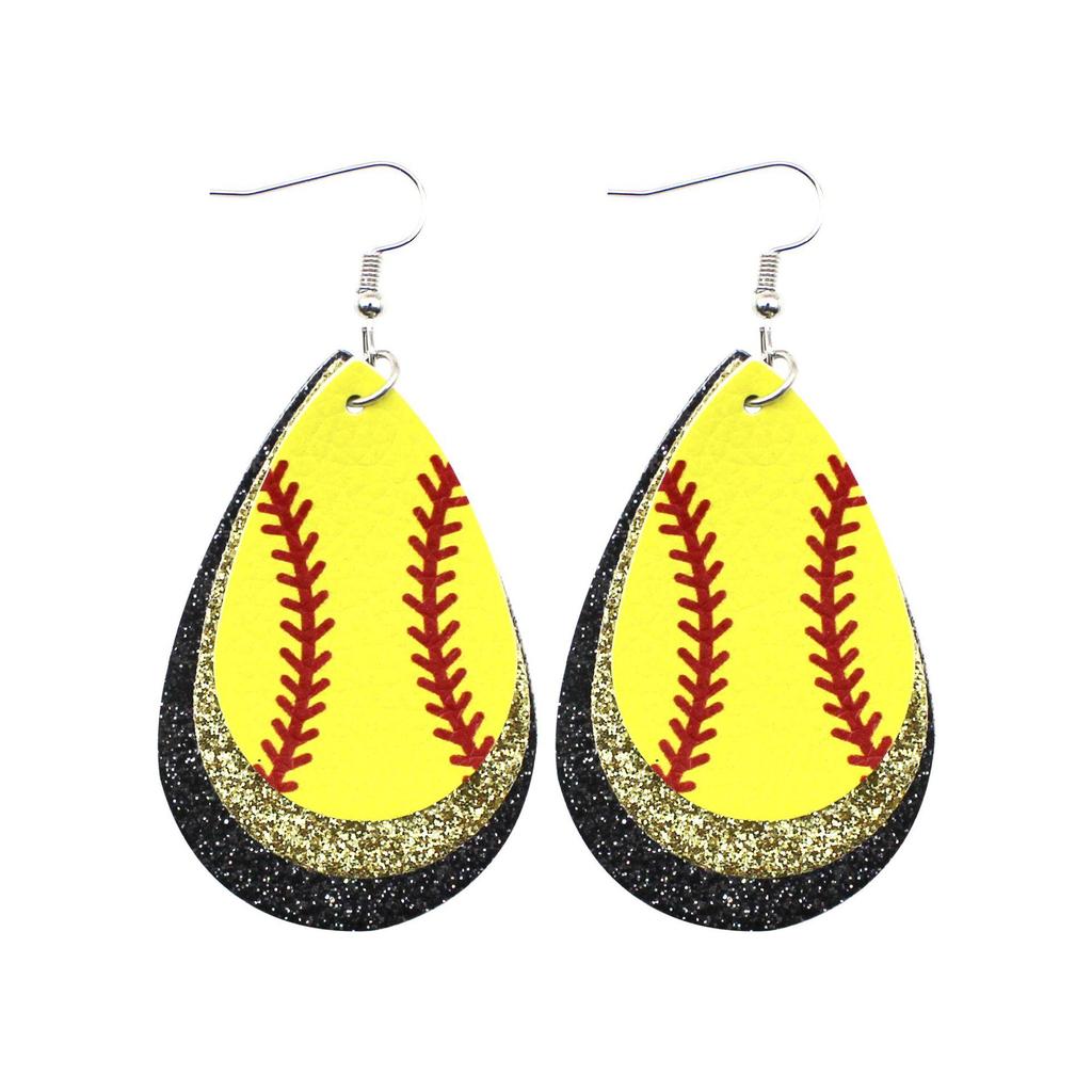 Stylish PU Leather Earrings: Creative Designs & Shapes