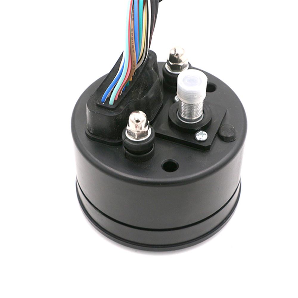 Motorcycle Meter LED Digita Indicator Light Tachometer Odometer Speedometer Oil Meter Multifunction With Night Vision Dial