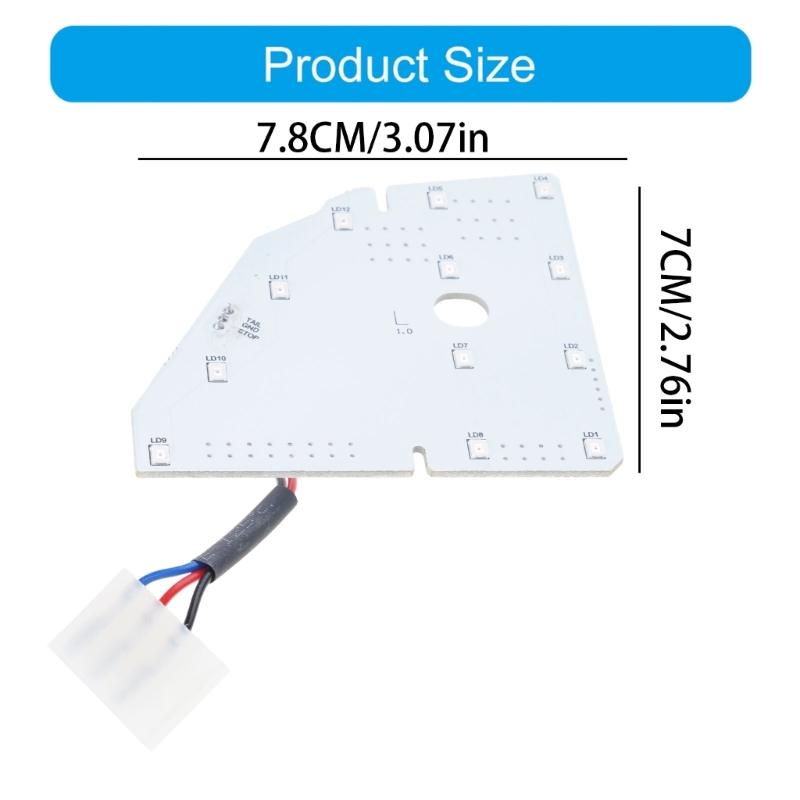 Weatherproof Automotive LED Lamp Module Low Power Consumption B003339B Universal Rear Light Cluster Suitable for Vehicle
