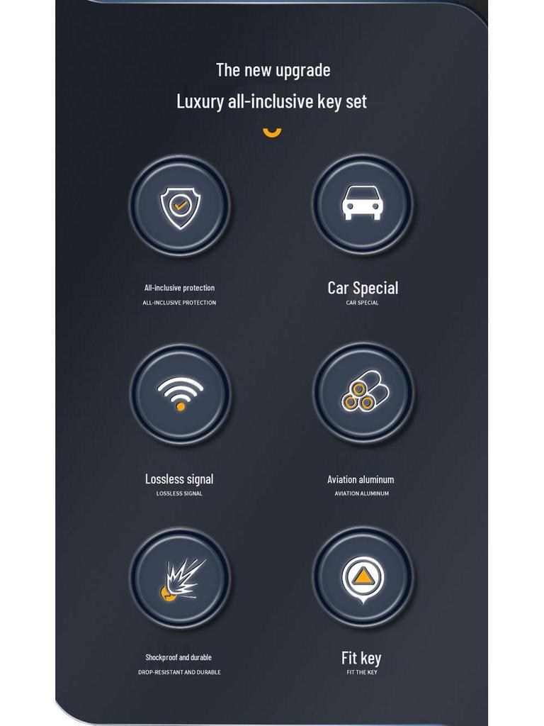 BYD Key Case Metal Shell: Anti-Lost Protection for Song PRO, Han, Tang, Song PLUS, Song MAX, Qin PRO Models.