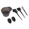 6pcs Hair Dye Coloring Kit Professional Home Salon Hair Tinting Bowl Dye Brush Ear Cover Mixing Tool