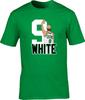 Derrick White 9 T-Shirt mit kurzem Ärmel