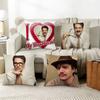 Famous Film and Television Actors PPedro PPascal Various Sizes Square Pillow Case For Car Home Bedchamber Decor
