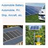 1Dual USB Solar Panel Monocrystaline Solar Cells Solar Panel with 10-50A Controller for Car Yacht RV Battery 200W 2V