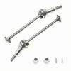 Replacement Drive Shaft Pair Machined Metal CVD Set Ball Joints