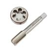 HSS M20x1.5mm Taps & M20 X 1.5mm Schroefdraad Snijplaat Metrisch Schroefdraad Rechtsdraaiend Hoge Snelheid Staal Machine Schroefdraad Snijgereedschap Boor Bit Ronde Schroefdraad Snijplaat