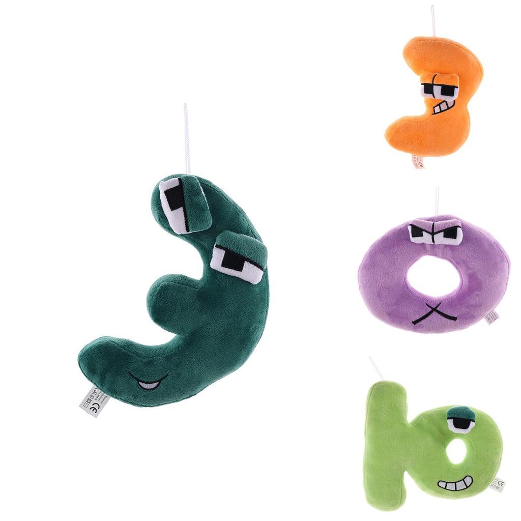 Alphabet Lore Russian Letter Plush Toy Pillow For Kids Soft And Cuddly Stuffed Animal Doll