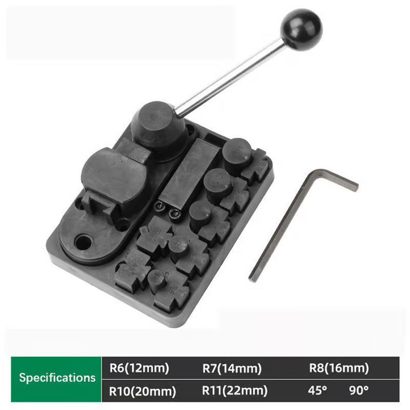 

Набор приспособлений для гибки металлической проволоки с регулируемыми матрицами чёрный