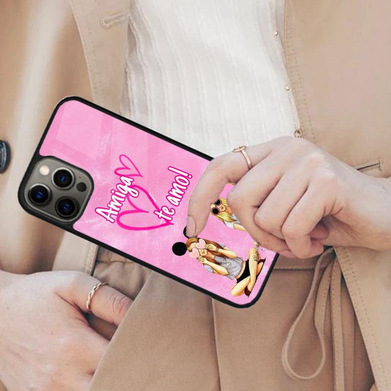 

Girls Bff Best Friends Forever Always Magnetic Phone Case For APPLE iPhone 17 Air 16 14 13 12 Pro Max 15 Plus MagSafe Cover iPhone 13mini