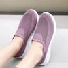 Fashion 2024 Summer Women Sneakers Slip On Soft Women's Shoes Flat Casual Sock Shoes Ladies  Mesh Lofaers Fashion Vulcanize Tennis Shoes