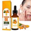 Turmeric Oil Face Body Set 60ml - Hydrating Moisturizing Massage Essential Oil With Turmeric Extract For Skin Care,z