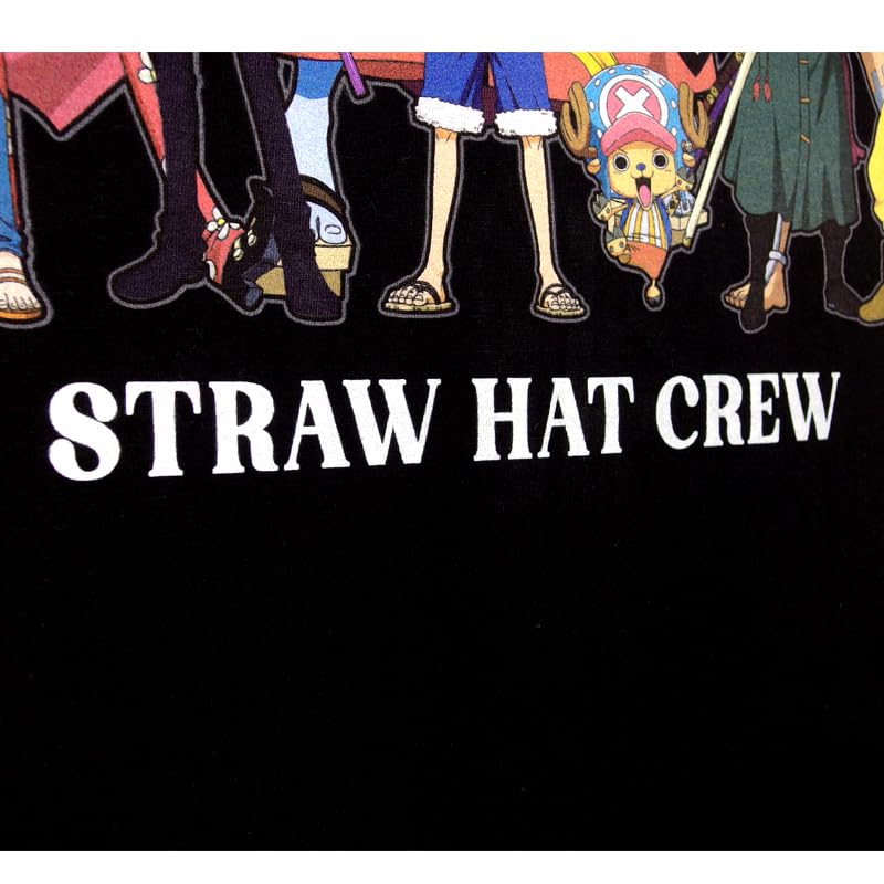 EVERSOUL ONE PIECE Klobouk ze slámy s krátkou krempou Postava Anime Film Velikost M Tričko, Rukáv, Piráti, Luffy, Chopper, Zoro, Sanji, Nami, Merchandise, Tričko, Pánské,