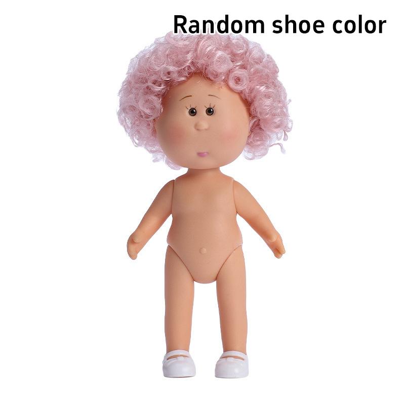 14cm Mini Potato Doll 5 Movable Joints Diy Vinyl Cute Dolls Toys Naked Baby Small Potato Doll Diy Dressing Doll Home Decoration