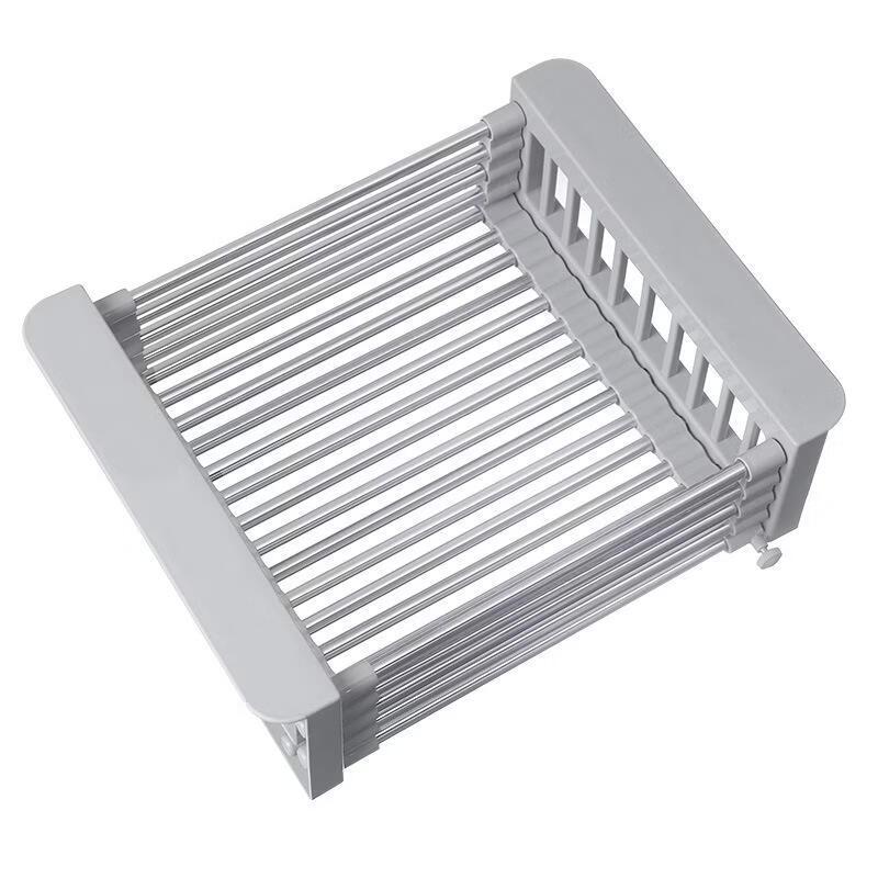 SEE KEAN Retractable Stainless Steel Sink Drain Basket