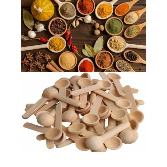 

12 Adet Mini Baharat Kaşığı