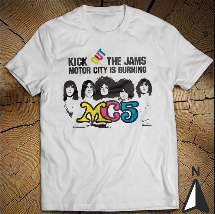 

Vintage MC5 T-Shirt Retro Music Rock T-Shirt Kick Out the Jams Shirt Unisex T-Shirt S