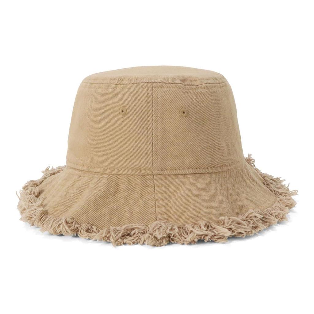 Bucket Hat Bucket01 14744782 NER37C9759 Khaki Plain Bucket Hat [New Era] Cut-Off L/XL