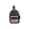 Graham Vale 20 Logo Embossed Tote Shoulder Crossbody Bag Women Bags Black Multicolor 77841-SVP4R