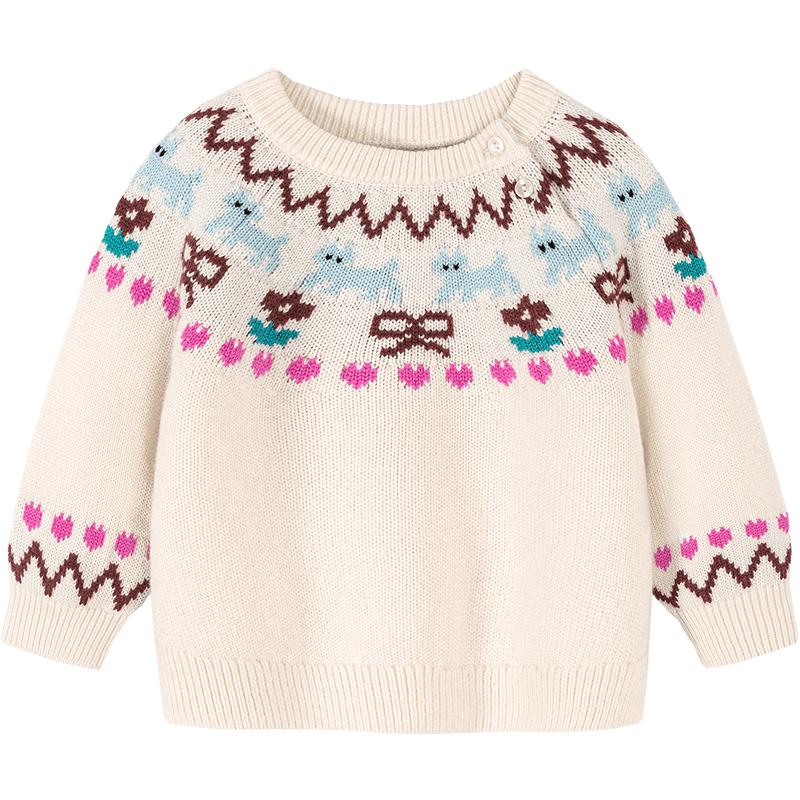 Minibala Parent-Child Festive Winter Sweater