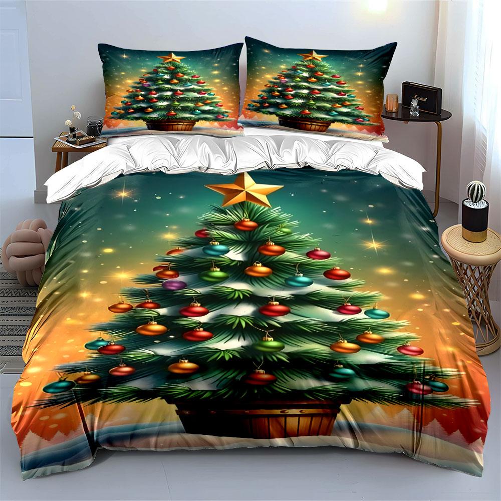 Sparkling festive elegance Bedding sets Duvet cover sets Duvet covers Pillowcases(1*Duvet Cover 2*Pillowcases without duvet insert)