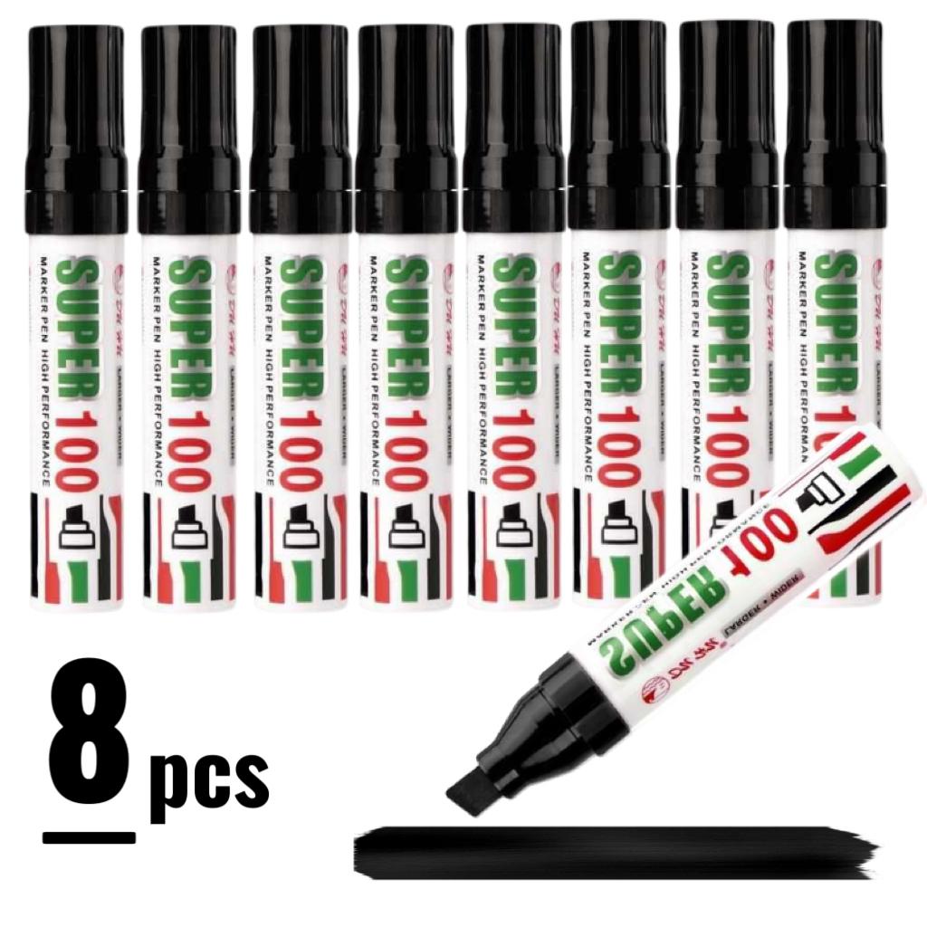 Jumbo Marker Pens, For Identity Theft Identification Protection, Privacy Secret And Address Protector, Extra Wide Chisel Point
