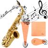 Inner Chamber Cleaning Cloth 3pcs Cleaning Cloth Saxophone Cleaning Rag Sax Cleaning Tool Musical Instrument Cleaning Set