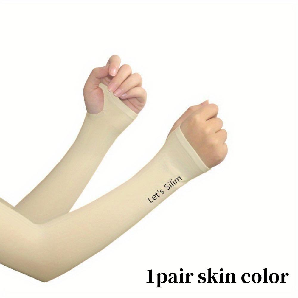 1-7 pairs of sun and shade arm covers, arm guards, fashionable sleeves,UV resistant arm covers,suitable for cycling and driving,