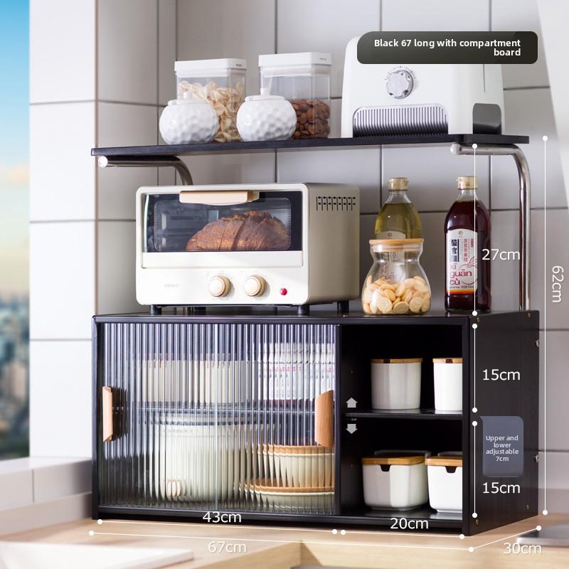 Desktop side cabinet Kitchen storage cabinet Countertop cupboard Shelf storage cabinet Tea side cabinet Household tea set